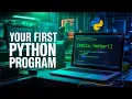 Your First Python Program Learn Python for Ethical Hacking - 07