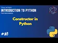 Constructor and it s types