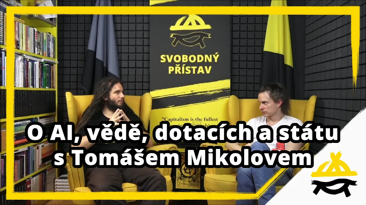 Studio Svobodného přístavu: O AI, vědě, dotacích a státu s Tomášem Mikolovem