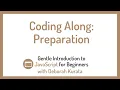 JavaScript Coding Along Preparation Clip 4 Gentle Introduction to JavaScript