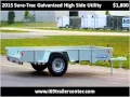 2015 Sure-Trac Galvanized High Side Utility New Cars Fort Wa