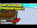How to Find a WOODLAND MANSION VERY EASILY Using Chunkbase Minecraft 1 19 Java Bedrock