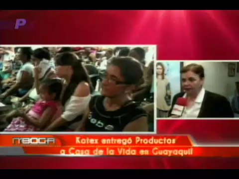 Kotex entregó productos a casa de la vida en Guayaquil