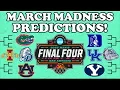2025 March Madness Tournament Predictions Full Bracket Picks