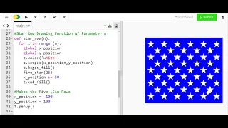 Python Day 5 Modeling the USA Flag