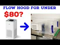 Flow hood for under 80