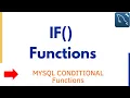 IF function in MySQL SQL condition function IF vs CASE function