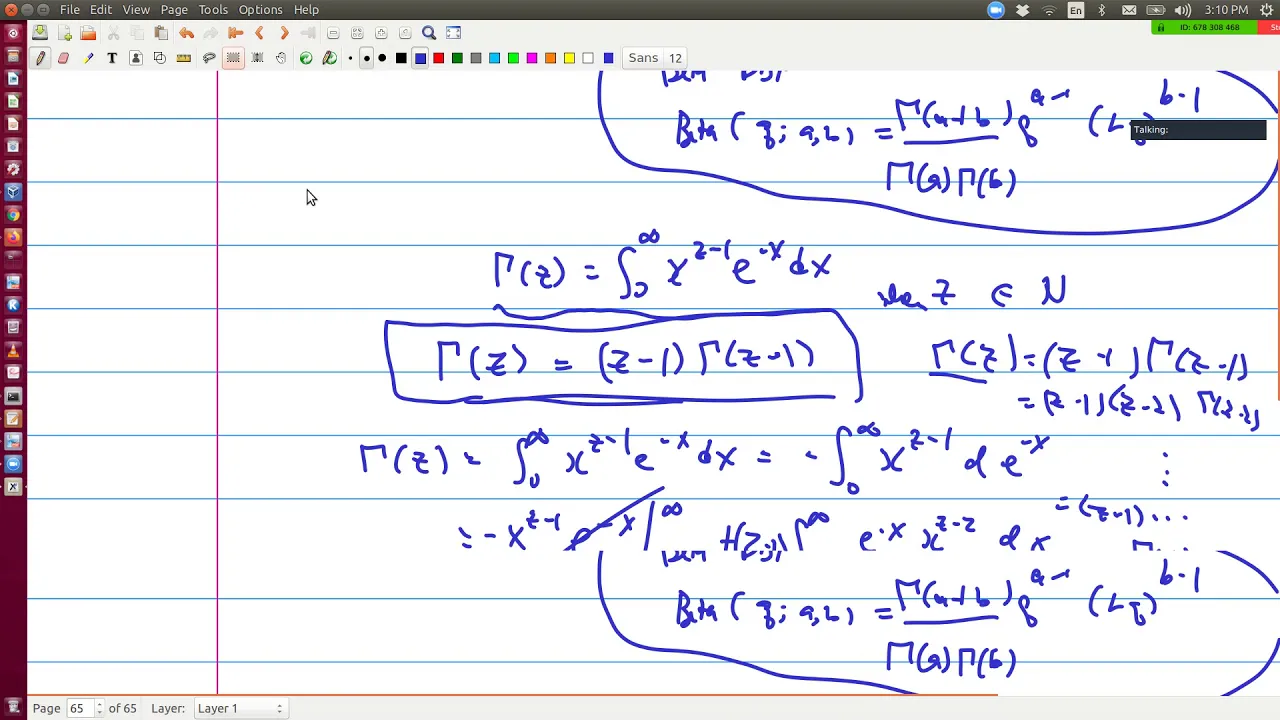 Information Theory (2019): 15a. Conjugate prior, Beta distribution, and Dirichlet distribution