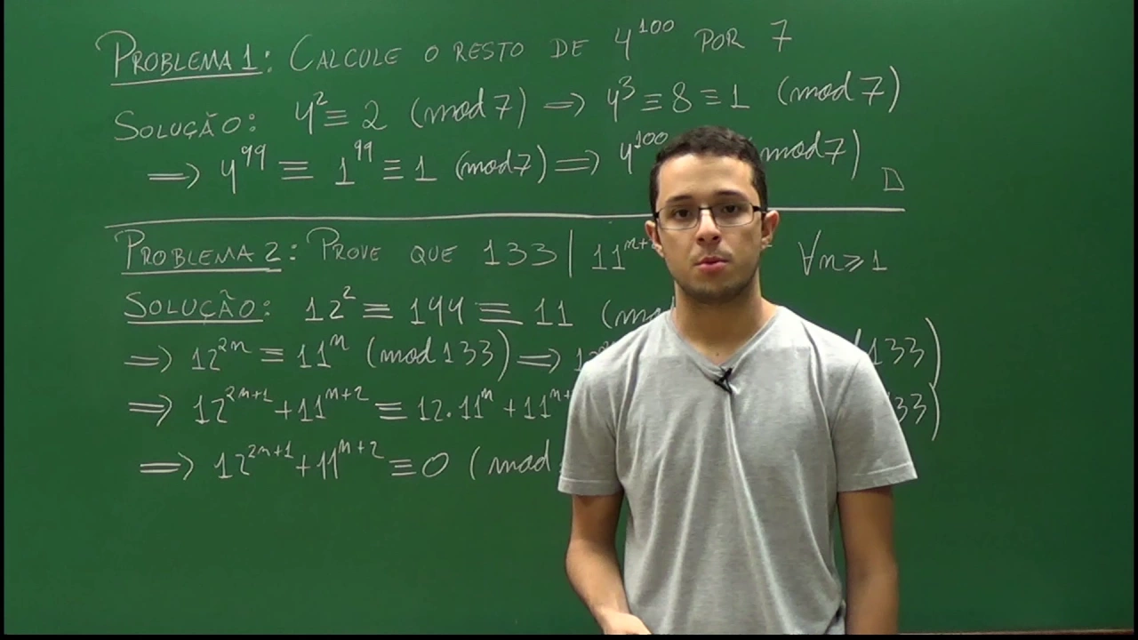 Definição e Propriedades Básicas da Aritmética Modular