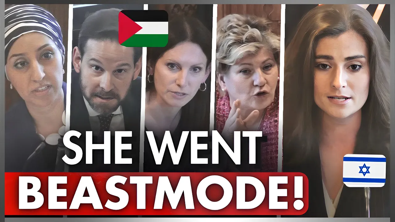 Natasha Hausdorf DEMOLISHES Hostile Anti-Israel Politicians in Live Hearing!