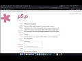 Converting a Processing Project to P5js