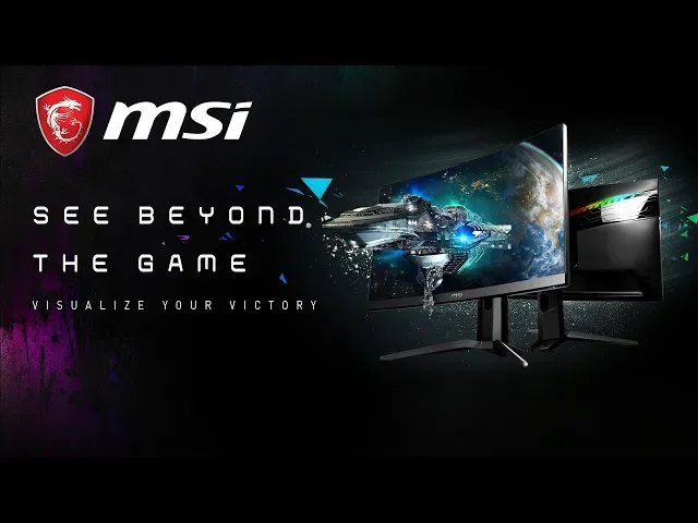 See Beyond the Game, Visualize Your Victory : New MAG Series Curved Gaming LED monitor | MSI
