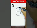 How to Draw Lord Ganesha with Letter S Easy Drawing Ganesh Drawing Step by Step