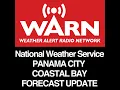PANAMA CITY AND COASTAL BAY COUNTY FLORIDA FORECAST - UPDATE