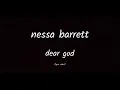 Download Lagu Nessa Barrett - dear god (lyric video)