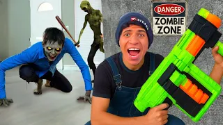 لما اخوك الصغير يتحبس مع الزومبي المفترس علاء حسين 