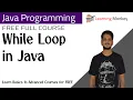 While Loop in Java Lesson 20 Java Programming Learning Monkey