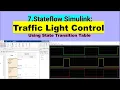 Stateflow Simulink Traffic Light Control Using State Transition Table