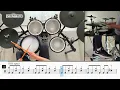 [Lv.16] Ignorance - Paramore (★★★★★) POP Drum Cover, Tutorial with sheet music