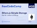 Lesson 5 Recap Ultimate Web3 Solidity Javascript Course Lesson 5 Pt 19