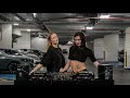 Carla Sjølund b2b LYONA Dj set at the parking lot (Mita Gami, Adam Ten, Ajna, Dyzen)