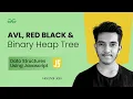 AVL Red Black Binary Heap Tree Data Structures using JavaScript GeeksforGeeks Practice