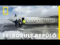 Lagu Meghibásodás történt a leszállás közben, és felborult a repülő | Élet Toronto repülőterén