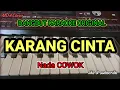 Download Lagu KARANG CINTA - KARAOKE NADA COWOK | DANGDUT ORIGINAL VERSI MANUAL ORGEN TUNGGAL ( LIRIK KARAOKE)