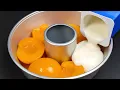 Lagu Amestecă iaurt cu piersici! Cel mai bun desert de Crăciun în 5 minute! Nu necesită coacere!