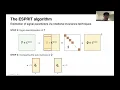 FOCS 2024 10C The ESPRIT algorithm under high noise