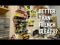 Shop Garage Organization Better than Pegboard French Cleats