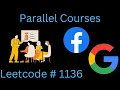 PARALLEL COURSES LEETCODE 1136 PYTHON TOPOLOGICAL SORT
