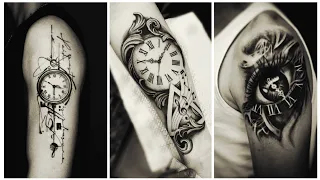 Timeless Tattoos Unlocking Meaning with Clock Tattoo Designs Explore Now