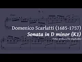 Domenico Scarlatti - Sonata in D minor K1 (Ivo Pogorelich)