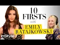 Emily Ratajkowski Talks Game of Thrones and Awkward First Dates 10 Firsts InStyle