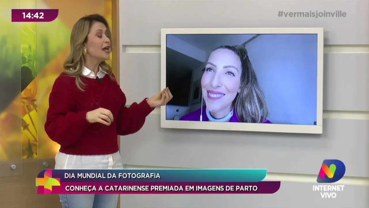 Dia mundial da fotografia: conheça a catarinense premiada em imagens de parto