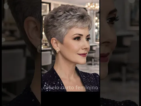 SENHORAS + 50 ANOS #shorts #viral #tendencia  #cabelo #haircut