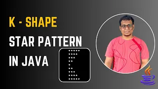 Java program to print K Shape Star Pattern Java Pattern Programs Coding Pills