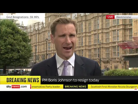 Download MP3 Benny Hill Music Blasted In Background During Tory Interview After Boris Johnson Resigns