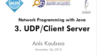 Java Workshop Series Java Network Programming UDP
