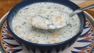 YAZIN VAZGEÇİLMEZ ÇORBAM‼️Ana Yemek Aratmayan Tok Tutam Müthiş Buzlu Çorba 