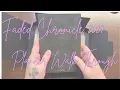 RECEIVED MY FadedChronicle 2027 PREORDER WALK THROUGH IT WITH ME TO CHECK IT OUT
