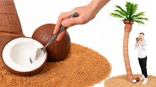 I Built a 10.5Ft Chocolate Palm Tree!