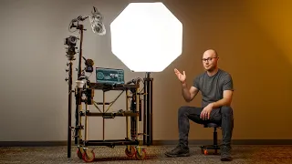 entire video studio on one cart 
