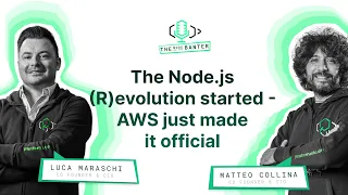 The Node js R evolution started - AWS just made it