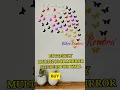 Transform your space with Fluterry Reflection Butterfly Hexagon Mirror Stickers by Bikri Kendra