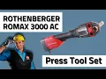 ROTHENBERGER ROMAX 3000 AC Review - Pro Press Tool Set 2025