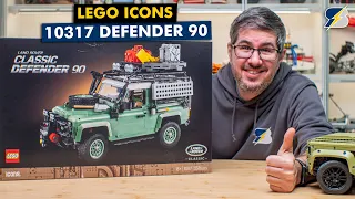 LEGO 10317 Icons Classic Land Rover Defender 90 revealed!