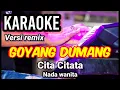 Download Lagu GOYANG DUMANG - Cita Citata | Karaoke nada wanita | Lirik