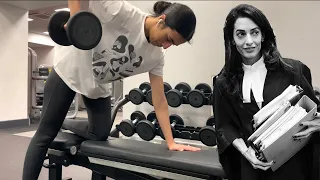 I did Amal Clooney s workout routine for a week Famous Lawyers